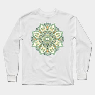 Colorful Mandala, mandala-design, mandala-art, geometric, abstract, mandala and spirituality, colorful, rainbow, mandala pattern, mandala flower patterns, Flower Mandala ,Spirituality Long Sleeve T-Shirt